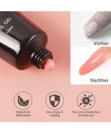 Kangmeile Nail Gel Set Nails Polygel Nail Kit with 3 Colour Extension Glue Polygel Set Nail Extension Gel Set Starter Set Gel Polish Starter Kit Nail Design Polygel Set with UV Lamp(B) - Buy Online on GoSupps.com