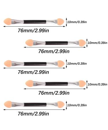 Portshade 5 PCs Disposable Double-Sided Eyeshadow Brush Set | Best Sponge Applicators for Flawless Eye Makeup - International Shipping Available! - Buy Online on GoSupps.com