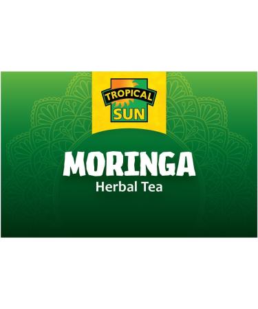 Tropical Sun Moringa Tea - 20 Count Box, 100% Pure Moringa Leaves - Buy Online on GoSupps.com