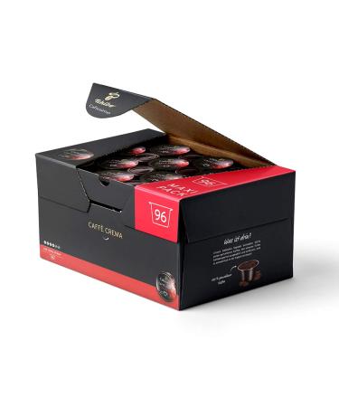 Tchibo Cafissimo Supplement Box Caff Crema Colombia coffee capsules 96 pieces (coffee expressive with a touch of lime) sustainable & fair trade Caff Crema Colombia 8 g (96 pack) - Buy Online on GoSupps.com