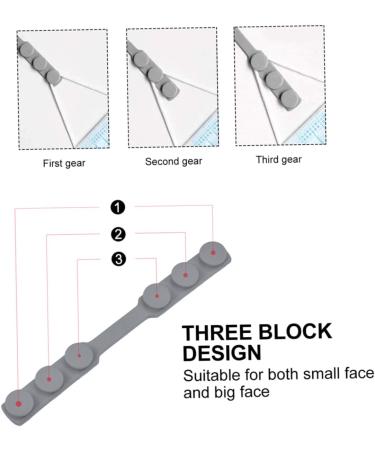 Ultechnovo 6 St Masking Hooks - Reusable Silicone Rope Buckle for Face Cover Anti-Ear Protector S Hooks (15.8x1.5cm) - Buy Online on GoSupps.com