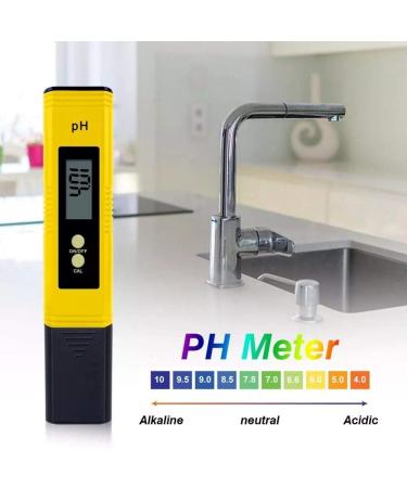 Digital PH Meter Acidity Tester Accuracy 0.01 PH Tester Aquarium Pool Water Quality Measure Wine Urine Automatic Calibration - Buy Online on GoSupps.com