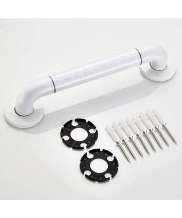 Bathroom Grab Bars Anti Slip and Safety Luminous Circles Disabled Elderly Children Mobility Daily Living Assist Support Handle Towel Holder (White 30CM) - Buy Online on GoSupps.com