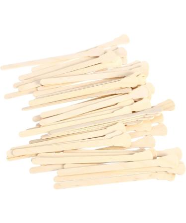 Magiclulu 150 PCS Wax Spatula Sticks for Ear & Nasal Hair Removal - Wooden Bamboo Hair Removal Tools (50 PCS x 3 Packs) - Buy Online on GoSupps.com