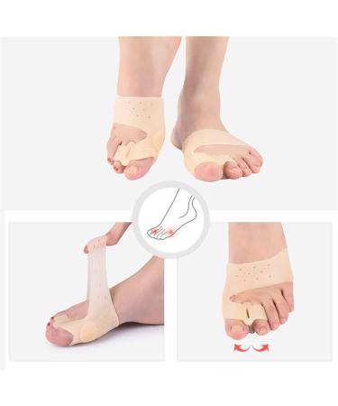 Bunion Corrector Silicone Toe Separators Sleeves - Orthopedic Big Toe Straightener for Hallux Valgus, Bunions, and Calluses - 1 Pair - Buy Online on GoSupps.com