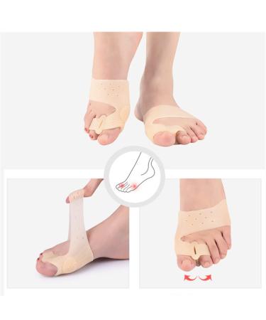Bunion Corrector 1 Pair | Soft Breathable Hallux Valgus Correction Socks | Orthopedic Bunion Splint & Toe Separator | Foot Health Care Protector for Pain Relief | Men & Women - Buy Online on GoSupps.com