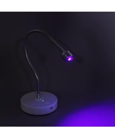 Buy Rotatable LED UV Nail Dryer Lamp | 3W Gel Polish Fast-Drying USB Swan Neck - Perfect for Freehand Nail Art - Buy Online on GoSupps.com