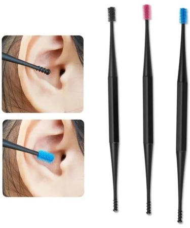 Portable Ear Cleaner Stainless Steel Ear Spoon Set Stainless Steel Ear Wax Remover Reusable Stainless Steel Ear Wax Remover Set Ear Wax Easily Removed Ideal for Personal and Home Use(1pcs Black) - Buy Online on GoSupps.com