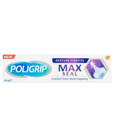 GLAXOSMITHKLINE UK LIMITED Poligrip Max Seal Denture Fixatief 40 g