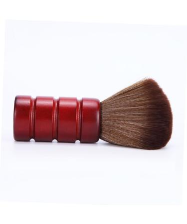 FRCOLOR Neck Duster Hair Cutting Brush Hair Cleaning Brush Neck Brush Barber Neck Cleaning Tools Barber Tool Face Cleaner Brush Wooden Handle Brush Hair Brush Soft Red Bamboo - Buy Online on GoSupps.com
