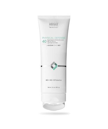 SuzanObagiMD Physical Defense Broad Spectrum SPF 40 Mineral Face Sunscreen - 3.4 oz - Buy Online on GoSupps.com