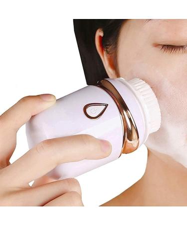 Dongng Facial Cleaning Brush Rechargeable Face Scrubber Can Be Use for Exfoliating Massaging and Deep Cleansing Skin Care Ideal Gift - Buy Online on GoSupps.com