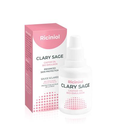 Riciniol Clary Sage 30ml   Castor oil ointment enriched with Clary Sage essential oil  vitamin C  vitamin E for problem skin  dry skin  and cracked skin. All natural skin protection. 1 Fl Oz (Pack of 1) - Buy Online on GoSupps.com