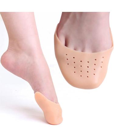 6 Pcs Silicone Toe Protectors for High Heels & Ballet - Soft Skin Color Pads for Men & Women - Breathable Toe Pouches - Buy Online on GoSupps.com