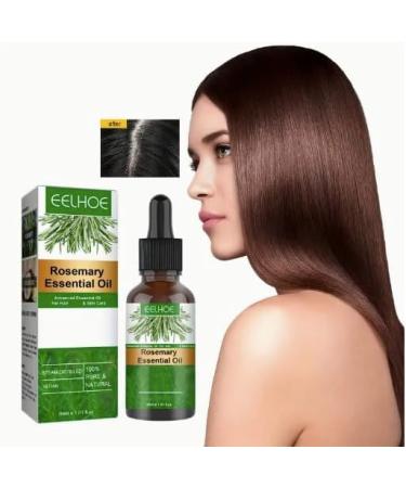Rosemary Essential Oil For Hair Care - Natural Hair Growth And Shine Booster For Men And Women - Buy Online on GoSupps.com