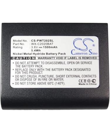 1500mAh Replacement Battery for Panasonic 2020BAT PA04940398 WX-C2020BAT Ultraplex II - International Shipping Available - Buy Online on GoSupps.com