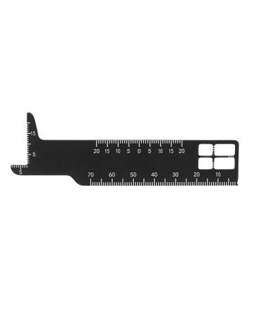 Dental Measuring Block | Metal Tooth Span Ruler | Double-Sided Dental Tool for Accurate Measurements | International Shipping Available - Buy Online on GoSupps.com