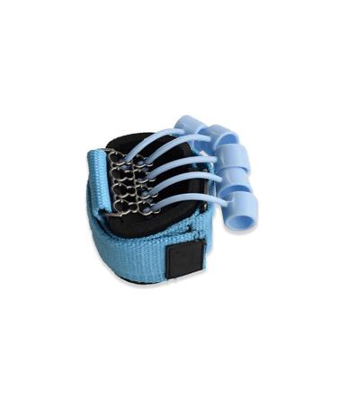 ZZBB Adjustable Finger Splint Finger Separator Protector Orthotics Medical Hand Rehabilitation Training Joint Brace for Stroke Hemiplegia Patient Tendon Exercise Blue
