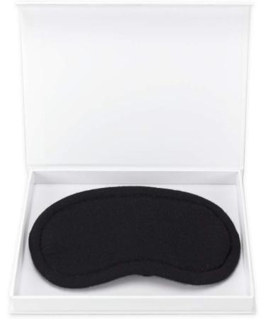 Jet&Bo 100% Pure Cashmere Eye Mask in Black Gift Box - Luxurious Sleep Mask - Buy Online on GoSupps.com