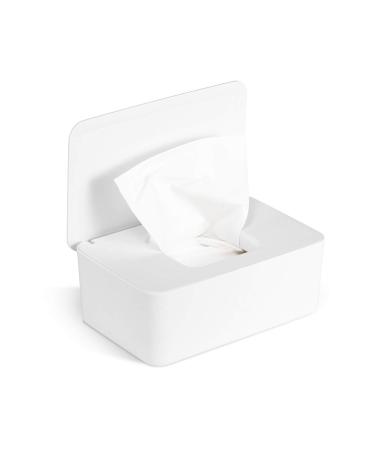 Diaper Wipes Dispenser Baby Wipes Case  Baby Wipe Holder Keeps Wipes Fresh  Perfect Look Wipe Container with Sealing Design White - Buy Online on GoSupps.com