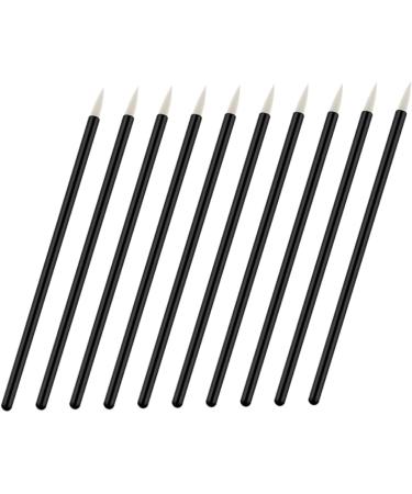 Mikinona 100pcs Eye Makeup Tools Cosmetics Brush 10X0.5X0.5cm White - Buy Online on GoSupps.com