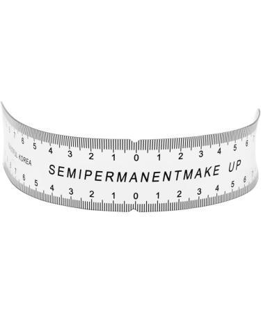  POPETPOP POPETPOP 4 Pcs Eyebrow Ruler Eyebrow Stencil Eyebrow Mapping Reusable Eyebrow Ruler Microblading Eyebrow Stamp 200mg Eyeliner Ruler Eyebrow Pencil Protractor - Buy Online on GoSupps.com