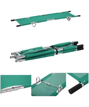 2 Fold Medical Stretcher Portable Aluminum Alloy Emergency Rescue Stretcher Patient Transport First Aid Stretcher Bed for Hospital Sports Venues Ambulance - Buy Online on GoSupps.com