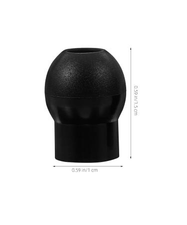 iPlusmile Ear Tips Replacement for Stethoscope Black Ear Pieces & Accessories for Enhanced Comfort - International Shipping Available - Buy Online on GoSupps.com
