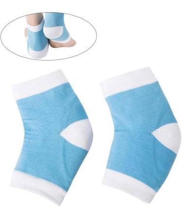 FRCOLOR 3 Pairs Brightening Socks Moisturising Socks Sleeping Socks Protective Heel Socks Feet Heel Socks Sky Blue Socks Gel Socks Foot Care Foot Protection Brightening - Buy Online on GoSupps.com