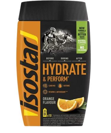 ISOSTAR Set: 3x400g Lemon & 3x400g Orange + 1L Hydration Drink | Isotonic Electrolyte Powder for Optimal Sports Performance - Buy Online on GoSupps.com
