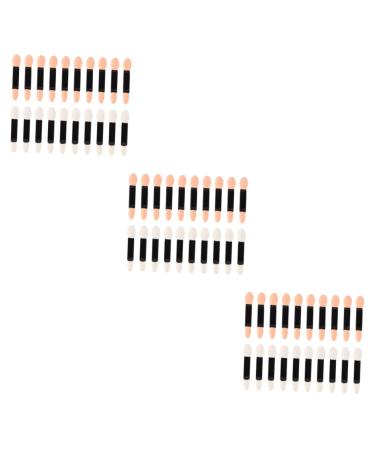 MAGICLULU 60 Pcs Eyeshadow Brush Kit Double Head Eyeshadow Brushes Makeup Eyeshadow Brush Miss Make up Set