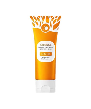 QOCUILC Orange Exfoliating Gel facial peeling pore cleanser for the face Orange Enzymes Exfoliating Brightening Gel for women moisturizing care for the skin