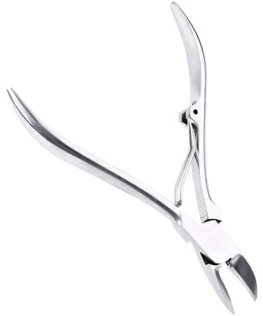 LINKANRUO Cuticle Nipper Stainless Steel Nail Clipper Cutter Nipper for Thick Ingrown Toenails Scissors - Buy Online on GoSupps.com