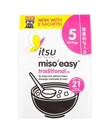 Itsu Itsu Miso'easy Traditional Miso 5 x 21 g