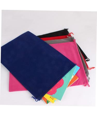 HAPINARY 3pcs Ultifunctional Drawstring Bag Jewelry Bags Drawstring Blackwel Flannel Drawstring Bag Lucky Bag Black 25*35cm - Buy Online on GoSupps.com