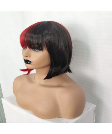 Short Brown Bob Wig for Women - Synthetic Curly & Straight Styles for Cosplay & Parties - Vintage 50s 60s 70s 80s - Buy Online on GoSupps.com
