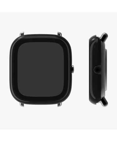 kwmobile Cover for Huami Amazfit GTS 2 Mini - Set of 2 Tempered Glass with Plastic Frame - Green/Black - Buy Online on GoSupps.com