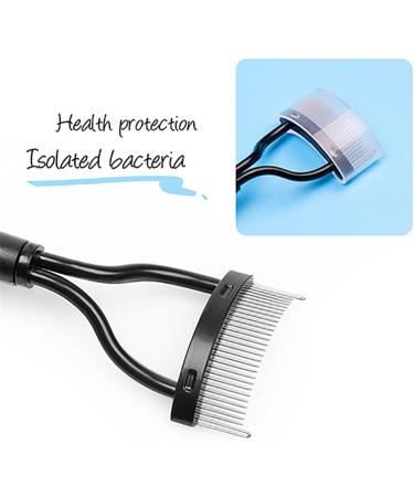 Eyelash Comb Curlers Makeup Mascara Applicator Eyebrow Grooming Brush Tool Comfortable and Environmentally - Buy Online on GoSupps.com