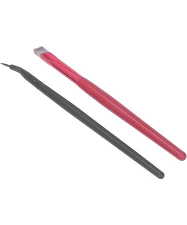 Makeup Bent Eyeliner Brush Professional Portable Hairline Eyebrow Brush Cosmetic Tool - Beveled Brow Multiple Use Bent Nib Soft Hair - Buy Online on GoSupps.com