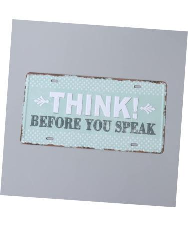 Levemolo Emblems Vintage Signs Iron Sign Painting Antique Signs Tin Signs License Plate Metal Iron Painting - Buy Online on GoSupps.com