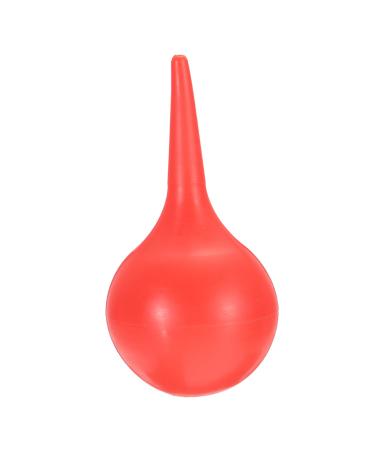 Lurrose Limpiador de Oidos 1 piece of rubber ball Spring rubber rubber base blower keyboard cleaner headphone cleaner earphone earsball dirt brass ball squash ball ear washball red