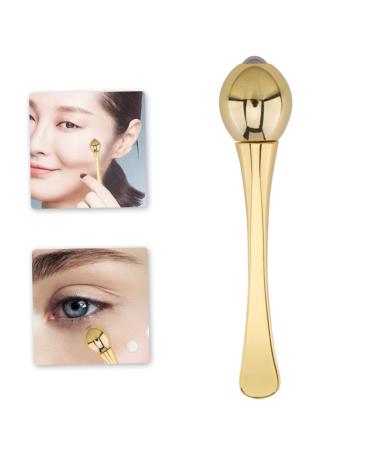Eye Cream Applicator - Anti-Aging Zinc Alloy Beauty Stick | Rose Gold Skin Care Massage Tool - Buy Online on GoSupps.com