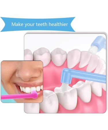 Buy Tufted Interspace Toothbrushes - 2 Pcs Soft Plastic Handle for Orthodontic Care & Detail Cleaning | Extra Clean & Compact - Buy Online on GoSupps.com