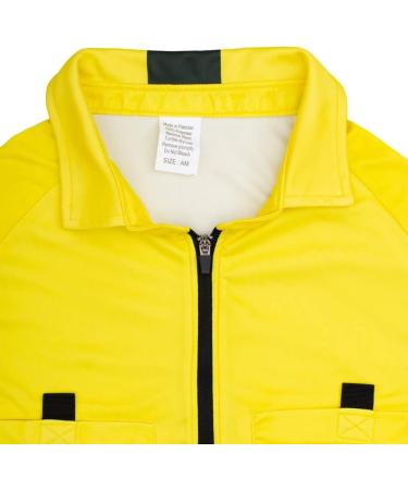 Total Soccer Factory Pro Referee Jersey Yellow YL (Chest 32-34) - High-Quality Soccer Referee Gear - Buy Online on GoSupps.com
