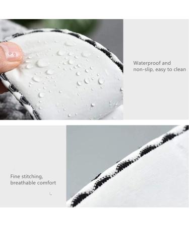 2 Pairs Plush Warm Toilet Seat Cover Mat Non Slip Soft Cushion - Grey - Buy Online on GoSupps.com