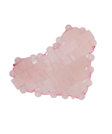 Verdant Touch Jade Stone Eye Patches - Heart-Shaped Pink Eye Pads for Facial Edema Relief | 2 Pack - Buy Online on GoSupps.com
