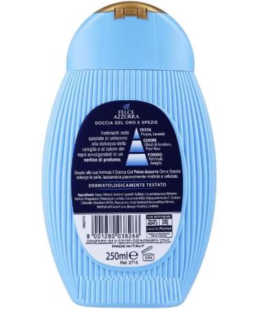  Felce Azzurra 6 x Shower Gel Shower Gel 250ml Sky Blue - Buy Online on GoSupps.com