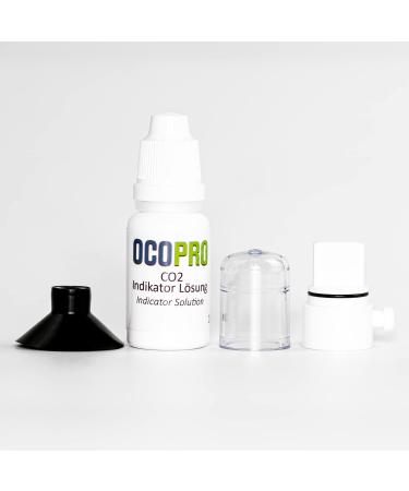 OCOPRO CO2 Long-Term Test Kit - Continuous Monitoring Drop Checker with Indicator Solution for Aquariums - Buy Online on GoSupps.com