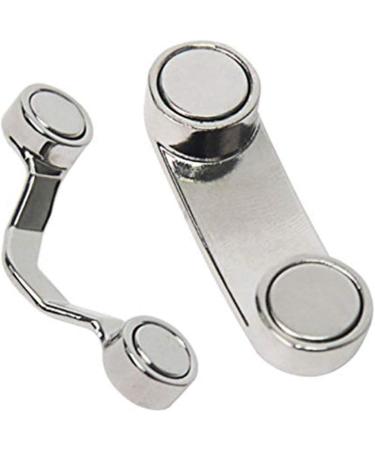 2 Pcs Magnetic Clip On Eyeglass Holder Magnetic Eyeglass Holder Stainless Steel for Holding Sunglasses Safety Eyeglasses Reading Eyeglasses Earbud Wire Earphones and Other Gadgets - Buy Online on GoSupps.com