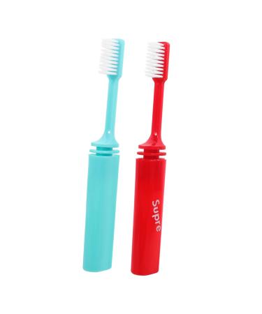 Healvian 2 STK toothbrush for the oral care Individual toothbrush travel toothbrush toothbrush for personal use outdoor toothbrush.